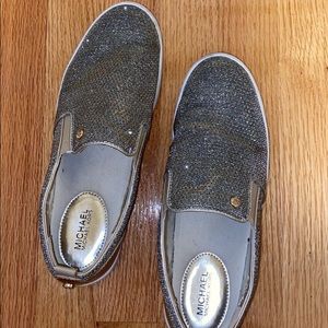 Michael Kors Glitter Slip-On Sneakers